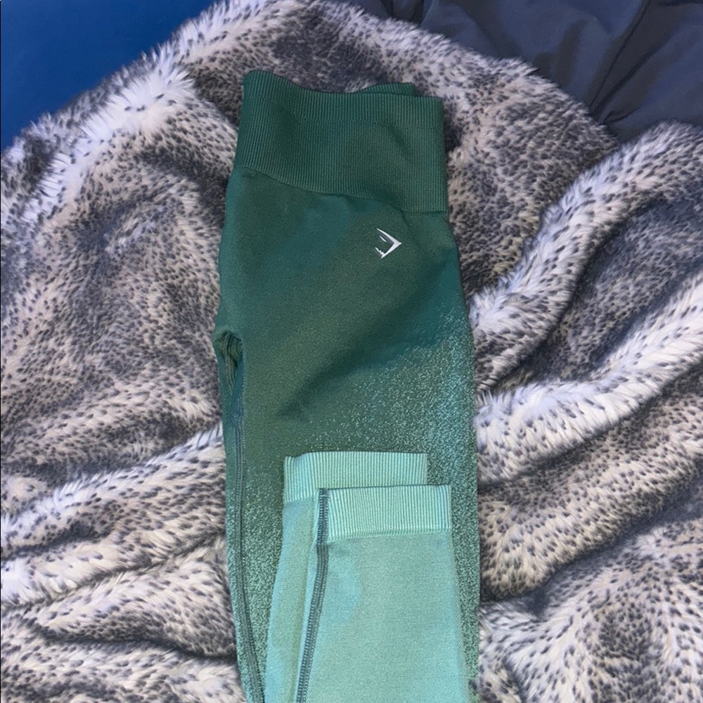 Green High-Waisted Leggings